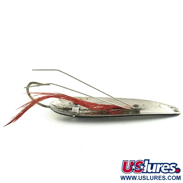 Eppinger Weedless Dardevle Cuiller, Noir/Blanc/Nickel, 28g, #7068