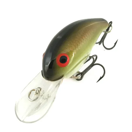 Bandit 200 Crankbait, Olive-Or, 8.5g, Billes bruiteuses, #7077