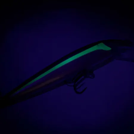 RAPALA HUSKY JERK Holo Poisson Nageur, Argent-Jaune, 10g, Suspending, #7079