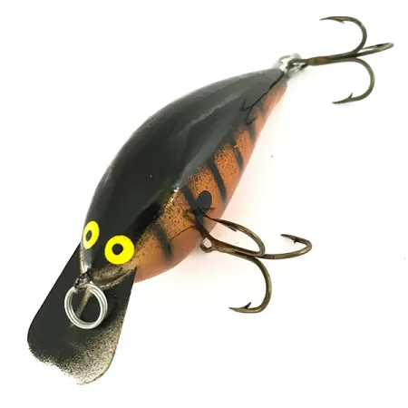 Norman Speed N Crankbait, Orange Métallique, 11g, Butyrate, #7080