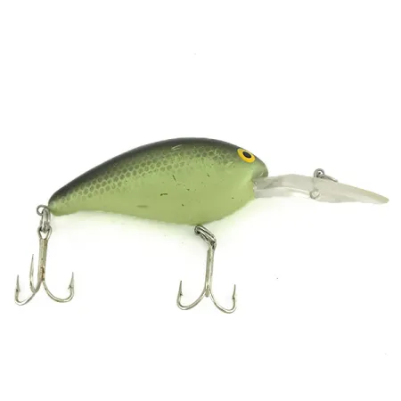 Norman DD 14 Deep Diver, Écailles Olive/Citron, 16g, Rattle, #7081