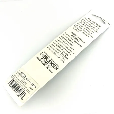 Luhr Jensen Deep Stinger Cuillère, Argent / Vert, 21g, UV, #7085