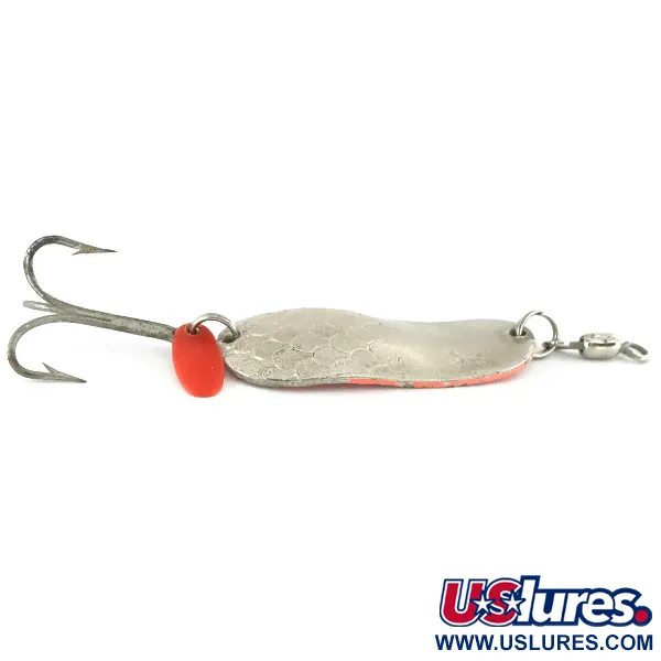 Gibbs Delta Kit-A-Mat #55 Cuillère, Argent/Orange UV, 25g, Glow UV, #7086