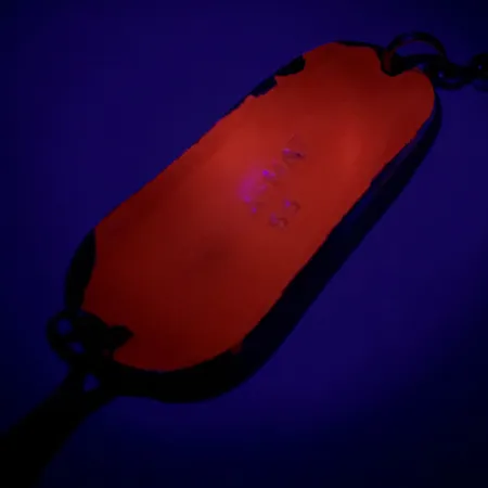 Gibbs Delta Kit-A-Mat #55 Cuillère, Argent/Orange UV, 25g, Glow UV, #7086