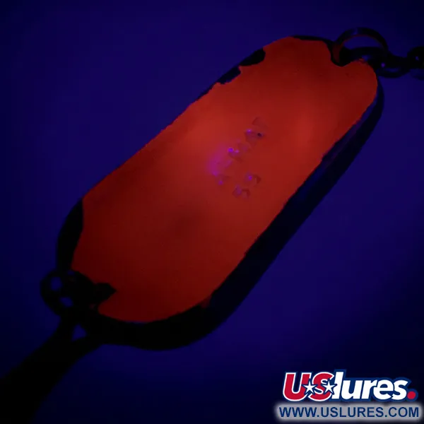 Gibbs Delta Kit-A-Mat #55 Cuillère, Argent/Orange UV, 25g, Glow UV, #7086