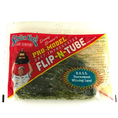 Leurre souple Strike King Flipt-N-Tube 7pcs