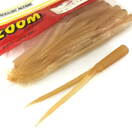 Zoom Split Tail Trailer leurre souple, Blanc perle, 10cm, fendu, #7092