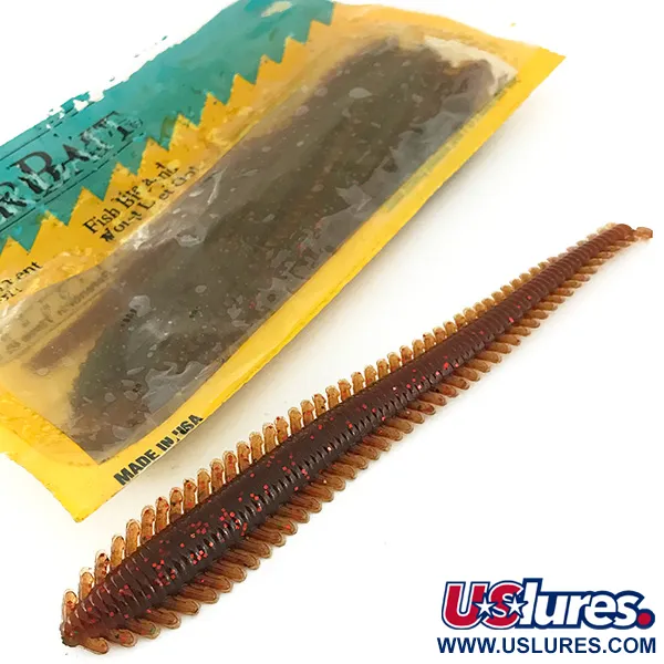 Berkley Power Worm leurre souple, Red, 17.3g, Corps annelé, #7097