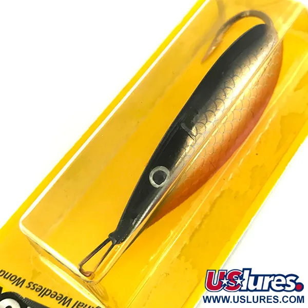 Johnson Silver Minnow Cuillère Anti-herbe, Red Shad Flash, 14g, #1082676