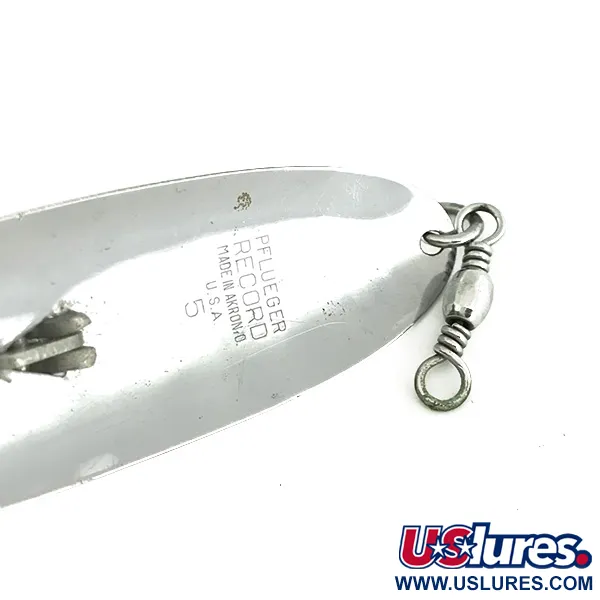 Pflueger Record Cuillère, Nickel, 20g, Anti-herbe, #7116