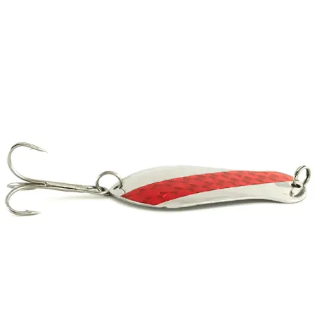 K-B Bait K-B Spoon Cuillère, Nickel / Rouge, 14g, Prisme, #7119