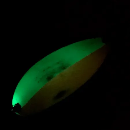 Seneca Little Cleo Glow cuillère traîne, Blanc/Orange/Nickel, 5g, #7120