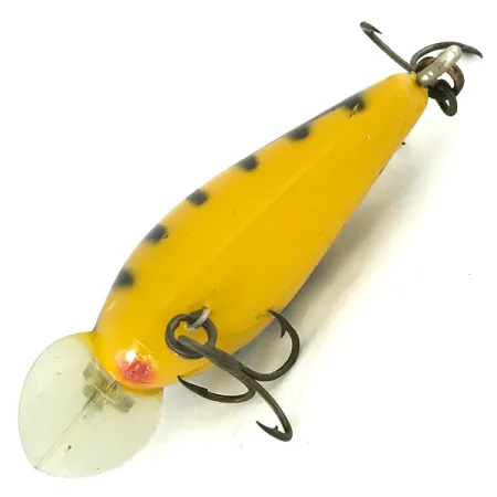 Bomber Model A Crankbait, Yellow Skeletal, 9g, Vintage, #7128