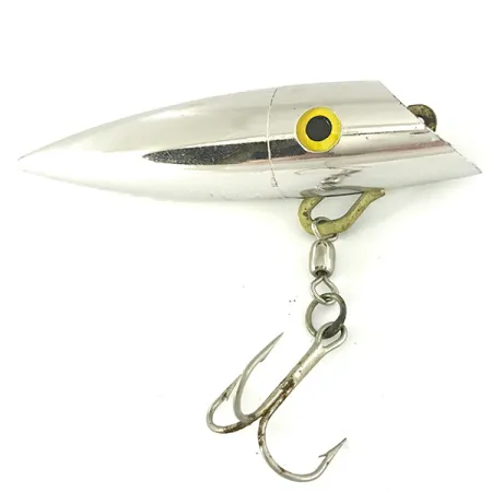 Luhr-Jensen J-Plug Poisson Nageur, Argent Miroir, 11,5g, #7129