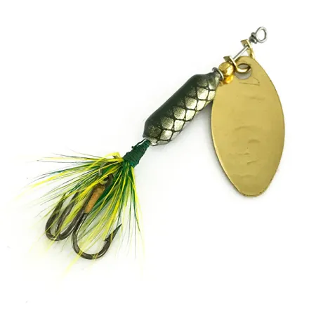 Yakima Bait Worden’s Original Rooster Tail Cuiller, Or, 2.6g, #7131