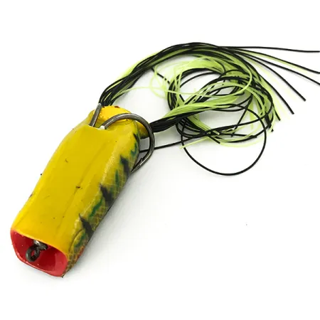 SPRO Dean Rojas Bronzeye Frog Popper, Perche, 14g, Double Hook, #7148