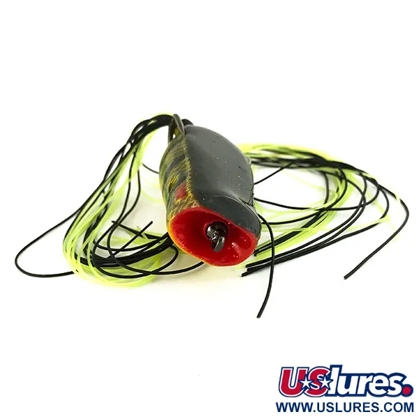 SPRO Dean Rojas Bronzeye Frog Popper, Perche, 14g, Double Hook, #7148