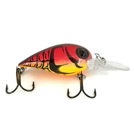 Storm Original Series Wiggle Wart Crankbait, Red, 11g, Bruiteur, #7155