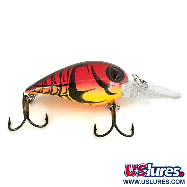 Storm Original Series Wiggle Wart Crankbait, Red, 11g, Bruiteur, #7155