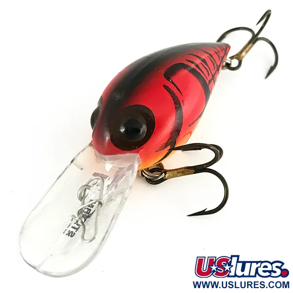 Storm Original Series Wiggle Wart Crankbait, Red, 11g, Bruiteur, #7155
