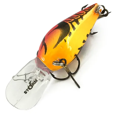 Storm Original Series Wiggle Wart Crankbait, Red, 11g, Bruiteur, #7155