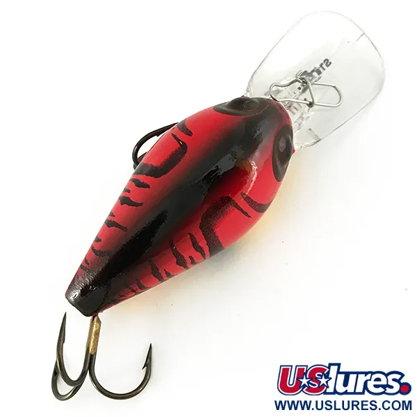 Storm Original Series Wiggle Wart Crankbait, Red, 11g, Bruiteur, #7155