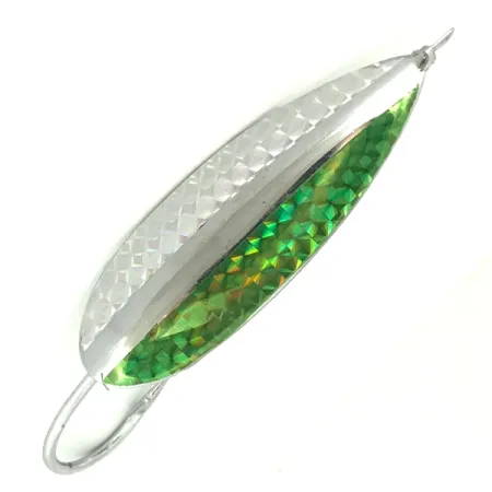 Herter's Olson Minnow Cuillère Anti-herbe, Nickel/Vert, 31g, #7160