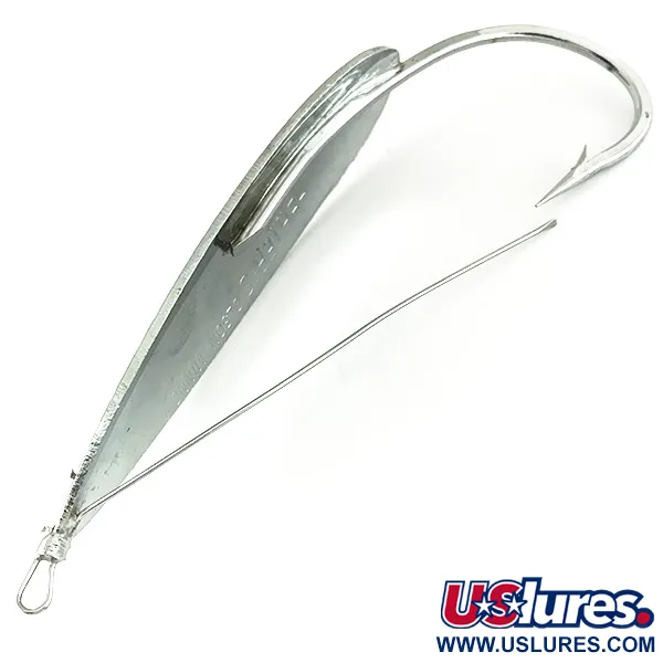 Herter's Olson Minnow Cuillère Anti-herbe, Nickel/Vert, 31g, #7160