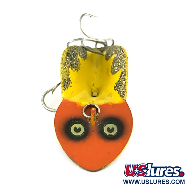 Buck Perry Spoonplug Cuillère, Jaune / Rouge, 10g, Contrôle Profondeur, #7200
