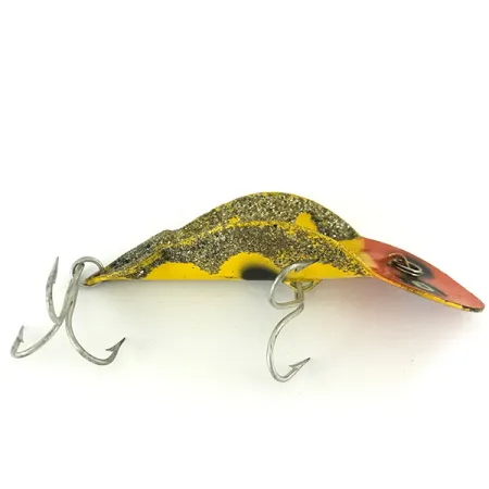 Buck Perry Spoonplug Cuillère, Jaune / Rouge, 10g, Contrôle Profondeur, #7200