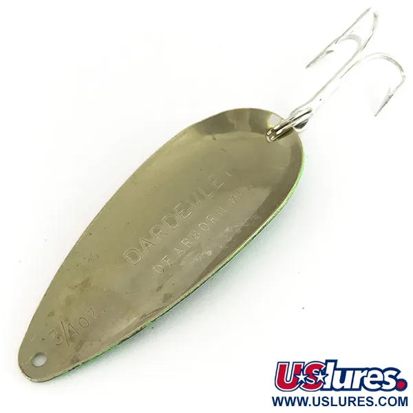 Eppinger Dardevle Dardevlet UV Cuillère, Fire Tiger, 21g, UV, #7211