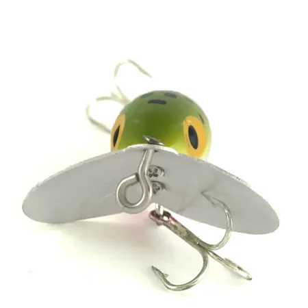 Fred Arbogast Jitterbug Leurre de Surface, Frog, 7g, Bavette Métal, #7215