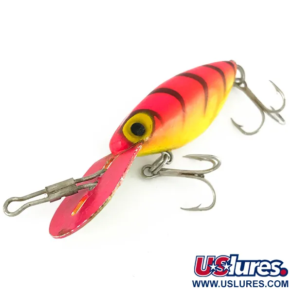 Poisson-nageur Storm Hot'N Tot Thin Fin UV, Hot Tiger, 6.5g, Bavette, #7216