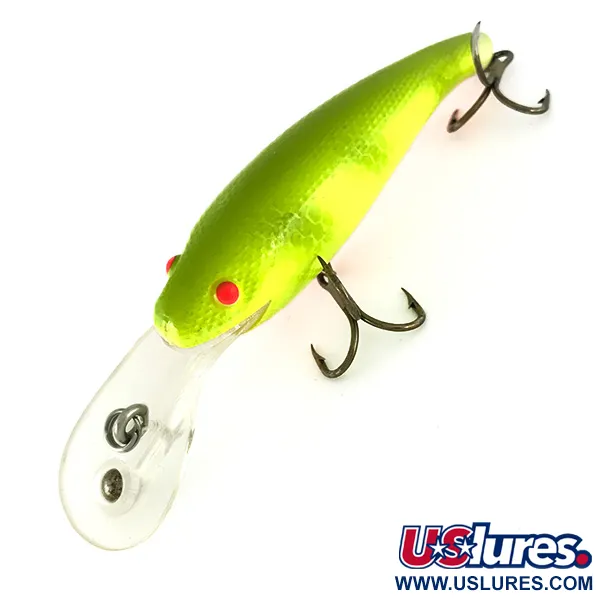 Cotton Cordell Deep Diver Leurre, Chartreuse, 7g, Plongeant, #7221