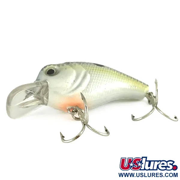 Bass Pro Shops Shallow Crank Crankbait, Light Blue XXX Shad, 8g, #7224