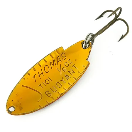 Cuillère Thomas Buoyant, Red Trout, 5g, Texture martelée, #7225