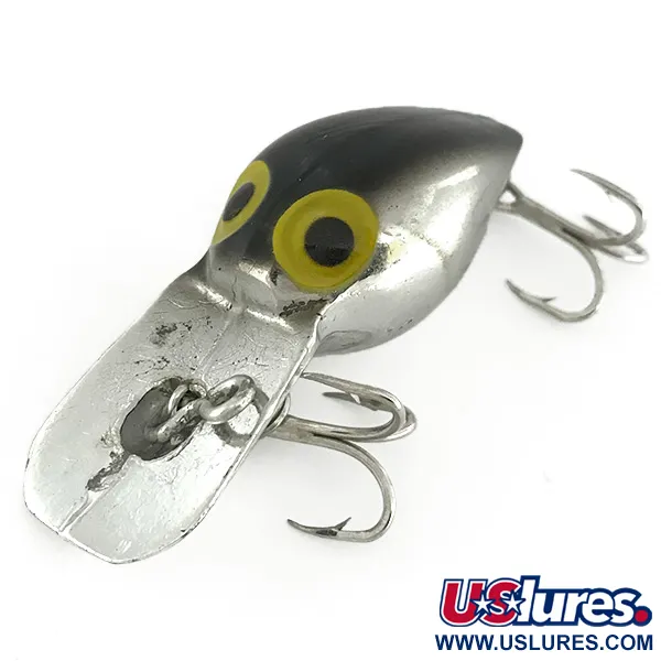 Brad’s Killer Wee Wiggler Crankbait, Mirror Silver, 8g, Rattle, #7229
