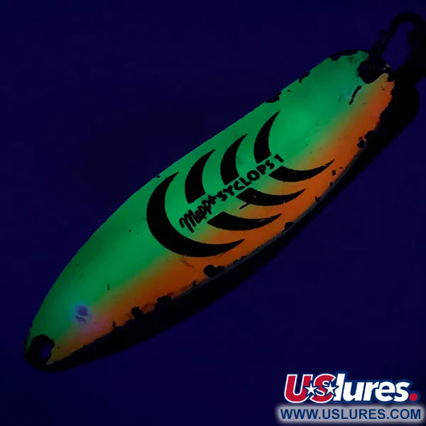 Mepps Syclops 1 UV Cuillère Ondulante, Fire Tiger, 12g, UV, #7230