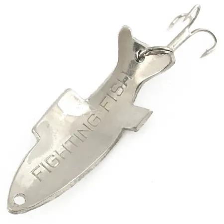 Thomas Fighting Fish Cuillère, Nickel, 7g, Motif Écailles, #7241