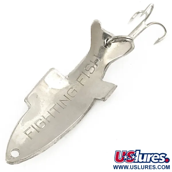 Thomas Fighting Fish Cuillère, Nickel, 7g, Motif Écailles, #7241