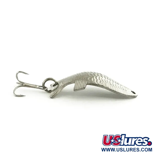 Thomas Fighting Fish Cuillère, Nickel, 7g, Motif Écailles, #7241