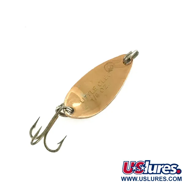 Acme Little Cleo Cuillère, Cuivre / Rouge Foncé, 3,5g, Forme Bombée, #7260