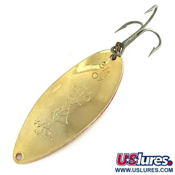 Cuillère Seneca Little Cleo, Rouge/Blanc/Or, 21g, Hula Girl, #7267