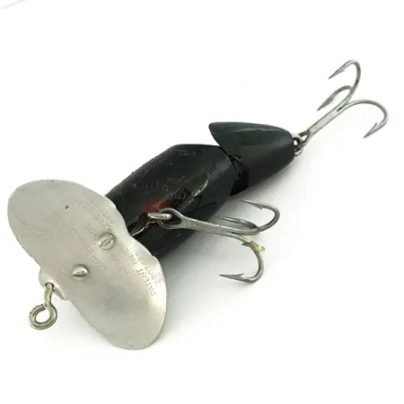 Fred Arbogast Jitterbug Jointed Leurre Surface, Noir, 10g, Articulé, #7270