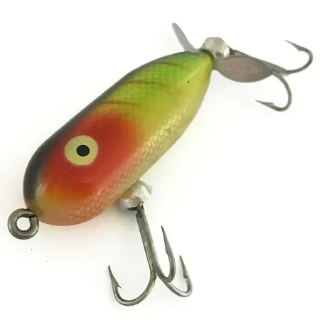 Heddon Tiny Torpedo Leurre de surface, Pike / Red, 7g, Hélice, #7271