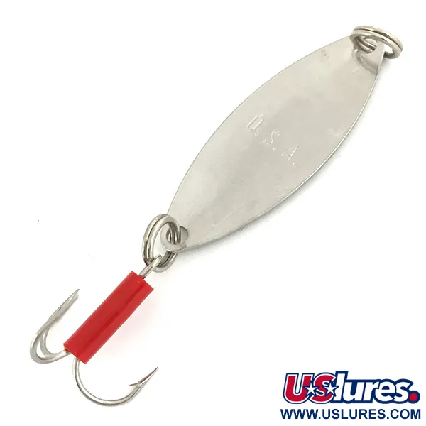 Mepps Spoon 1 Cuillère, Nickel / Rouge, 7g, Écailles, #7283