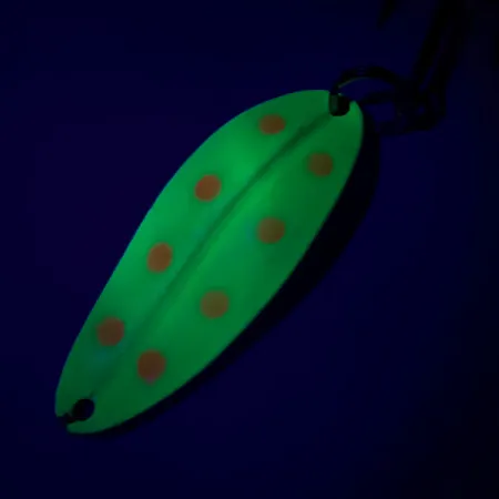 TODDCO Main liner UV Cuillère, Jaune/Rose/Nickel, 11g, UV, #7284