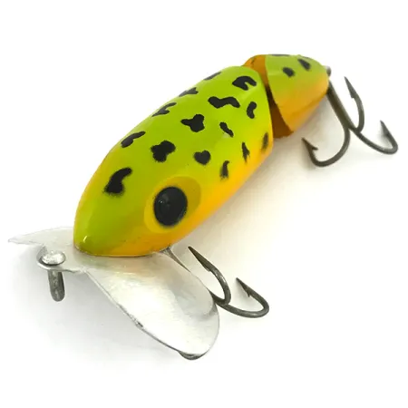 Fred Arbogast Jitterbug Leurre Surface, Frog, 10g, Articulé, #7285