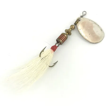 Mepps Aglia 2 dressed - bucktail Cuiller, Argent/Blanc, 4.7g, #7292