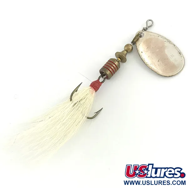 Mepps Aglia 2 dressed - bucktail Cuiller, Argent/Blanc, 4.7g, #7292
